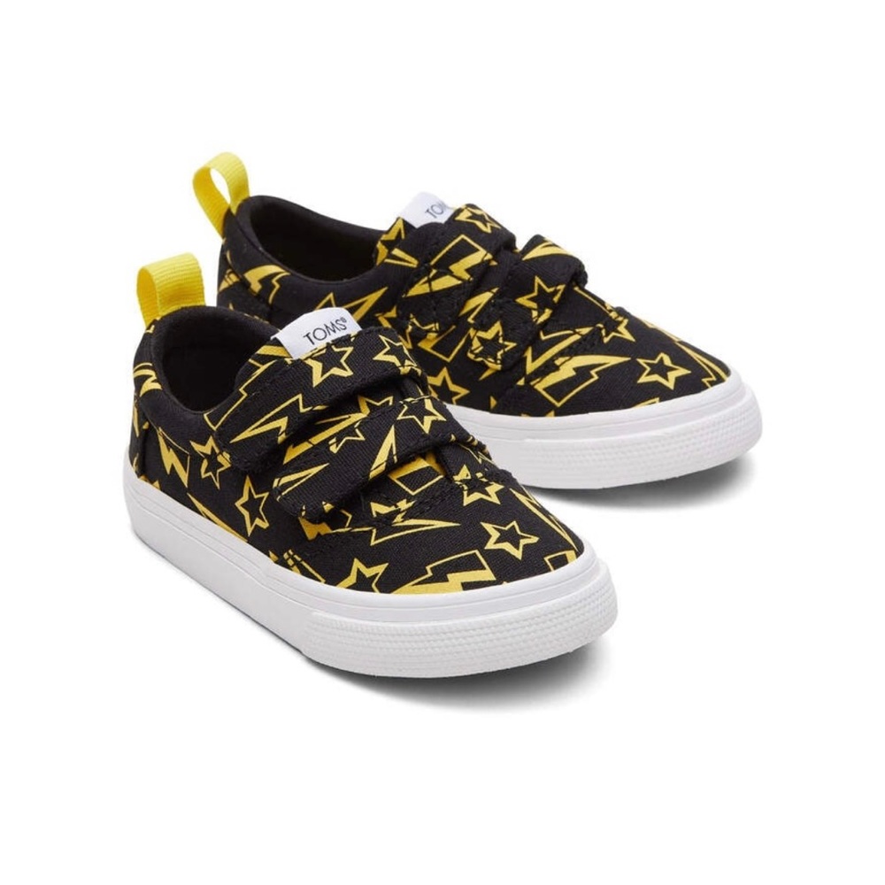 Toms - Kids Tiny Felix Double Strap Shoes - Glow in the Dark
